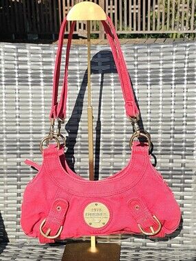 Vintage Diesel Red Denim Hobo Bag - 🔥 RARE & ARCHIVAL 🔥